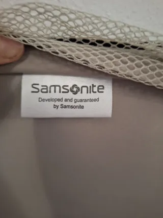 Trolley nero in tessuto Samsonite citybeat 2 ruote