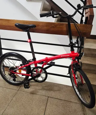 bici plegable lisra para subir y llevársela