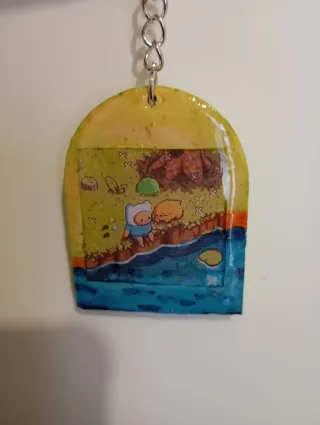 Portachiavi Adventure Time Finn e Jake