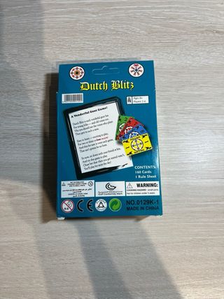 Dutch Blitz Juego de Cartas Original y Expansión