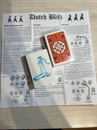 Dutch Blitz Juego de Cartas Original y Expansión