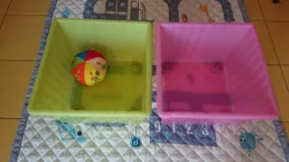 2 cajas Vessla. Organizador Ikea