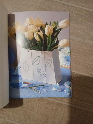 Livre vintage rare "Créations en papier