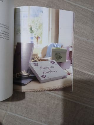 Livre vintage rare "Créations en papier