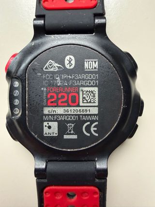 Garmin forerunner 220