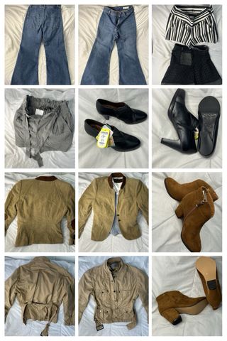 Lote de ropa de mujer nueva y semi usada