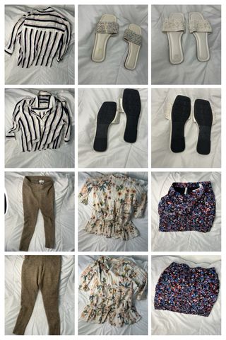 Lote de ropa de mujer nueva y semi usada