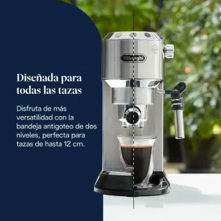 Cafetera de Bomba de Acero De'Longhi Dedica