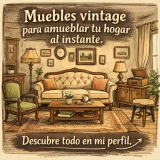 Baúl retro Vintage. Solo para recoger