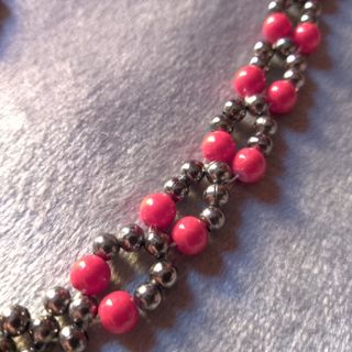 Gioielli vintage collana gemme pietre orecchini