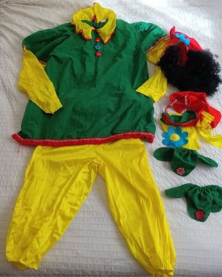 Disfraz familiar Duende Bosque Niño/Adulto