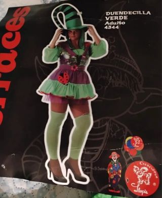 Disfraz familiar Duende Bosque Niño/Adulto