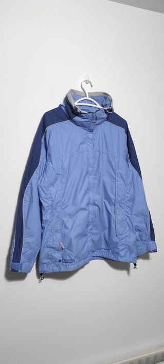 chaqueta columbia invierno azul