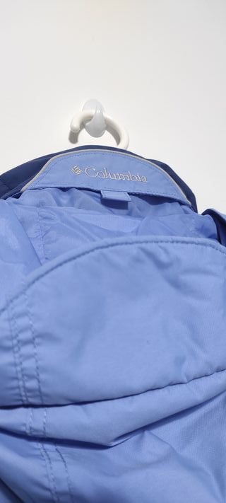 chaqueta columbia invierno azul
