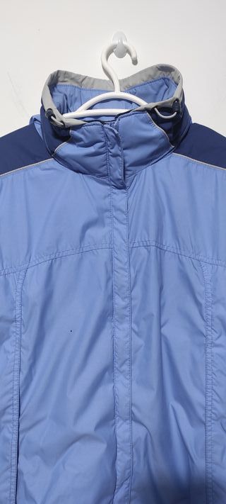 chaqueta columbia invierno azul