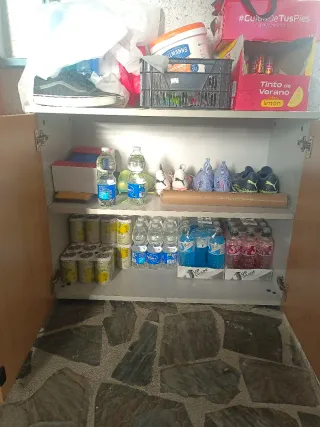 Mueble de almacenaje con llave