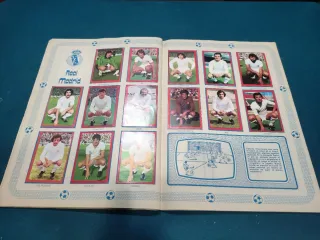Album de fútbol Ruiz Romero 77/78