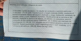 Iveco Daily 2002 - Furgoneta Camper homologada