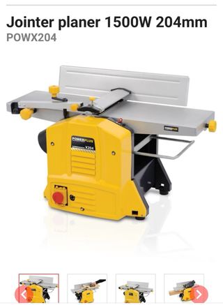 Jointer planner cepilladora electrica