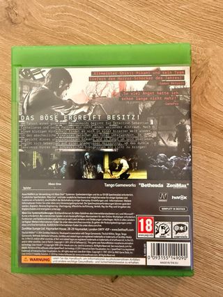 Gioco Xbox One X The Evil Within