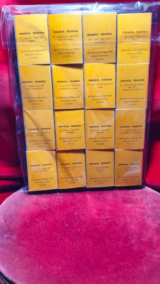 Scatole di fiammiferi collezione ceramica 'Italiana e Francese'