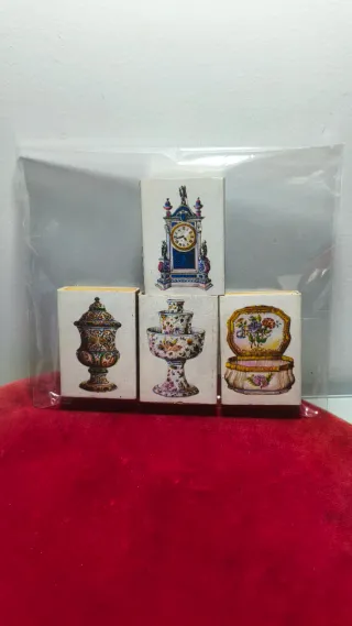 Scatole di fiammiferi collezione ceramica 'Italiana e Francese'