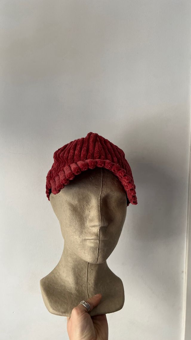 Gorra Terciopelo Burdeos