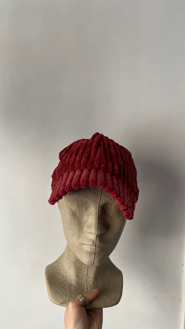 Gorra Terciopelo Burdeos