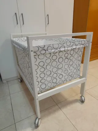 Minicuna Petit Praia con ruedas