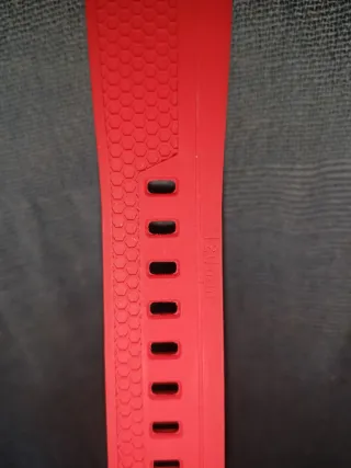 Reloj Skyline Cronógrafo Negro y Rojo LEER