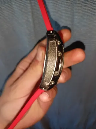 Reloj Skyline Cronógrafo Negro y Rojo LEER