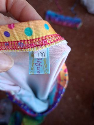 Disfraz sirena multicolor