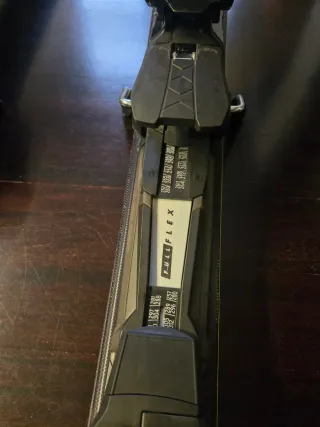 Esquis bastones y bolsa