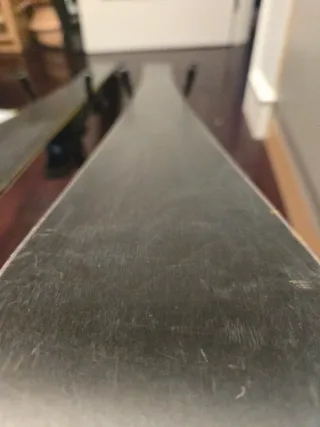 Esquis bastones y bolsa