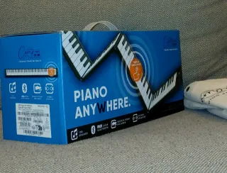 Carry on Piano 88 Touch Black sensibles al tacto.