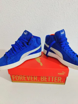 Zapatillas Puma Smash V2 mid  talla 35.5