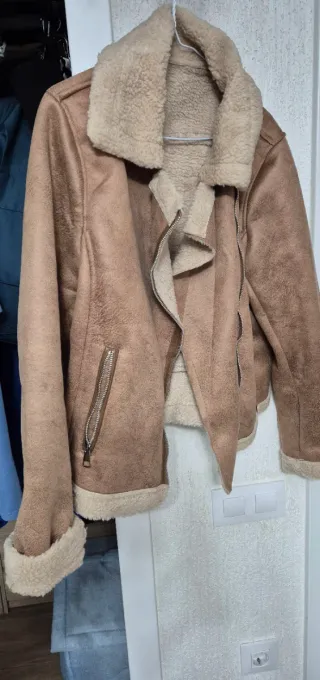 Chaqueta piel Ante y Borreguito mujer