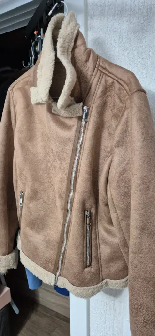 Chaqueta piel Ante y Borreguito mujer