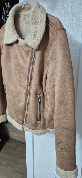 Chaqueta piel Ante y Borreguito mujer