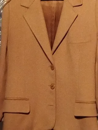 Chaqueta americana señora, en color Camel