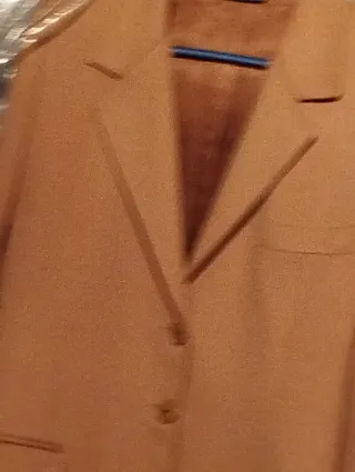 Chaqueta americana señora, en color Camel