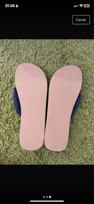 Chanclas / sandalias ideales talla 38