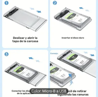 Caja externa USB 3.0 a Sata