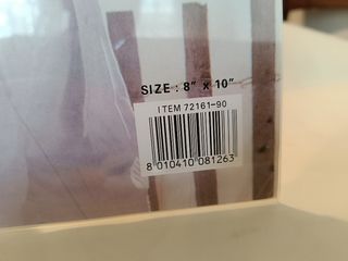 Tris cornici plexiglass appoggio verticale 18x24