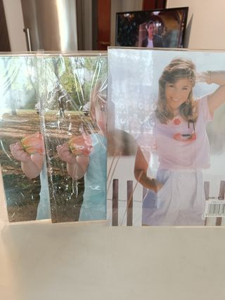 Tris cornici plexiglass appoggio verticale 18x24