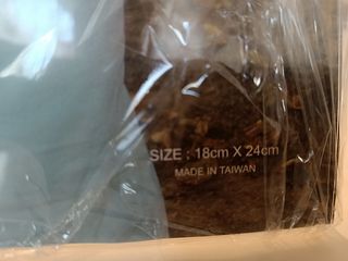 Tris cornici plexiglass appoggio verticale 18x24