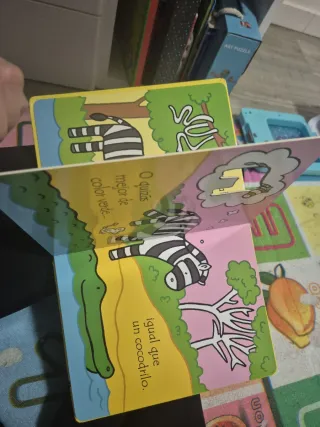 La cebra que quería cambiar de color