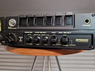 Registratore Superscope C-205 Cinghie nuove