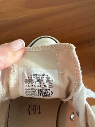 Zapatillas converse rosas