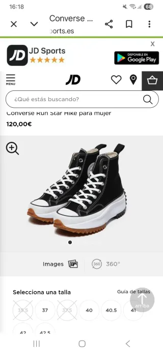 Zapatillas Converse Run Star Hike
